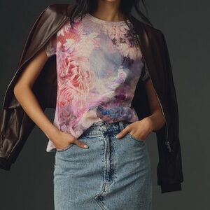 Nwt pilcro mesh tshirt